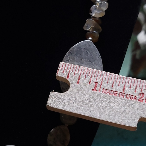 Hand Knotted Multi Gemstone Necklace - Picture 9 of 11